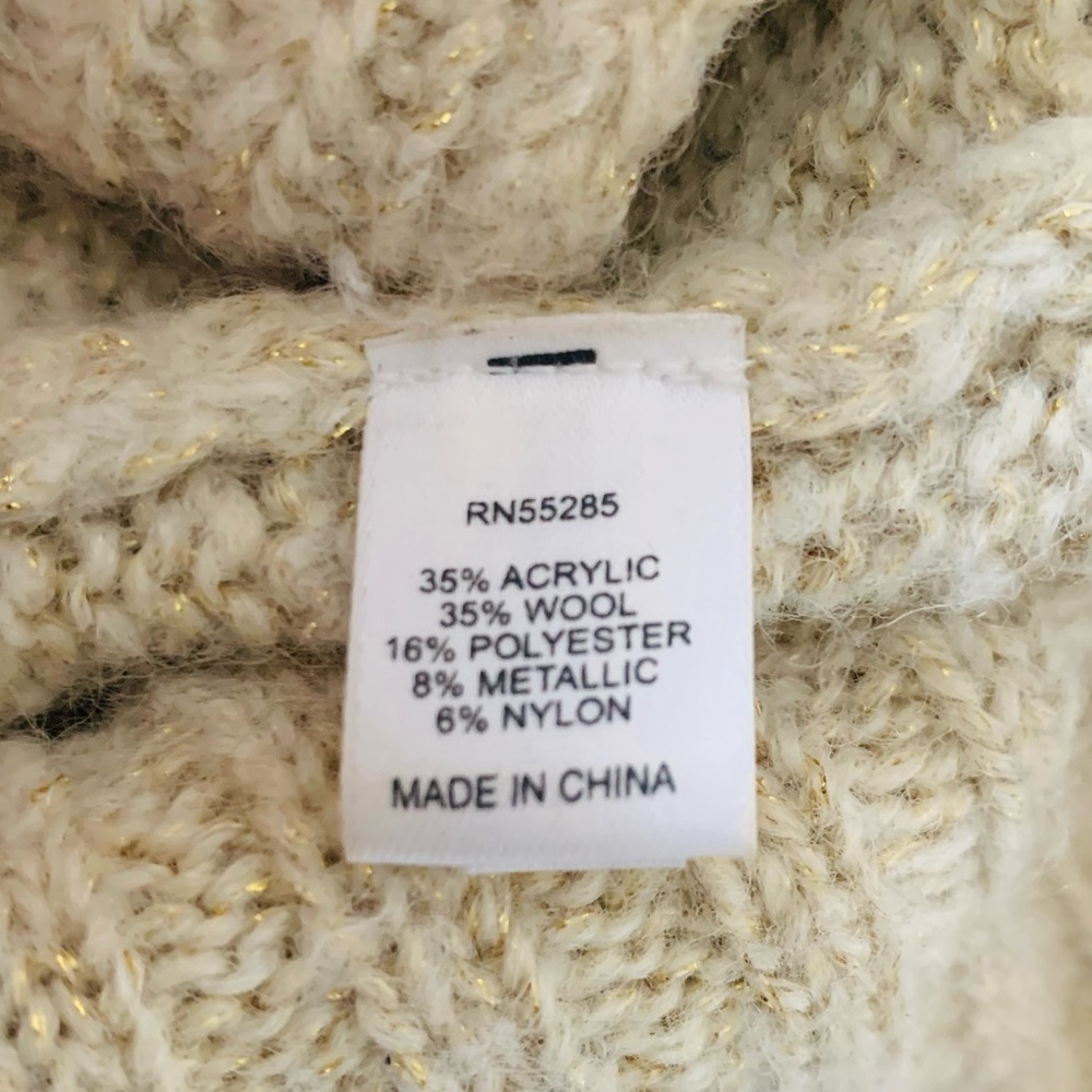 Express cream and gold sweater - Picture 5 of 6